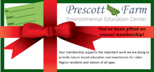 Prescott Farm Environmental Education Center Gift Membership