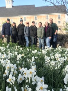 Organic Gardening group with Belknap Landscape representatives